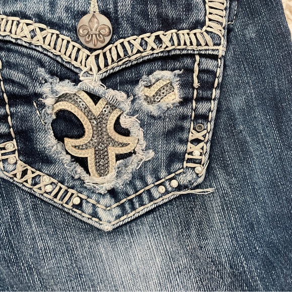 Miss Me Boot Cut Jeans Size 28 - Picture 2 of 15